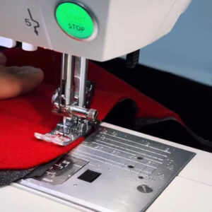 Image of sewing machine close up.